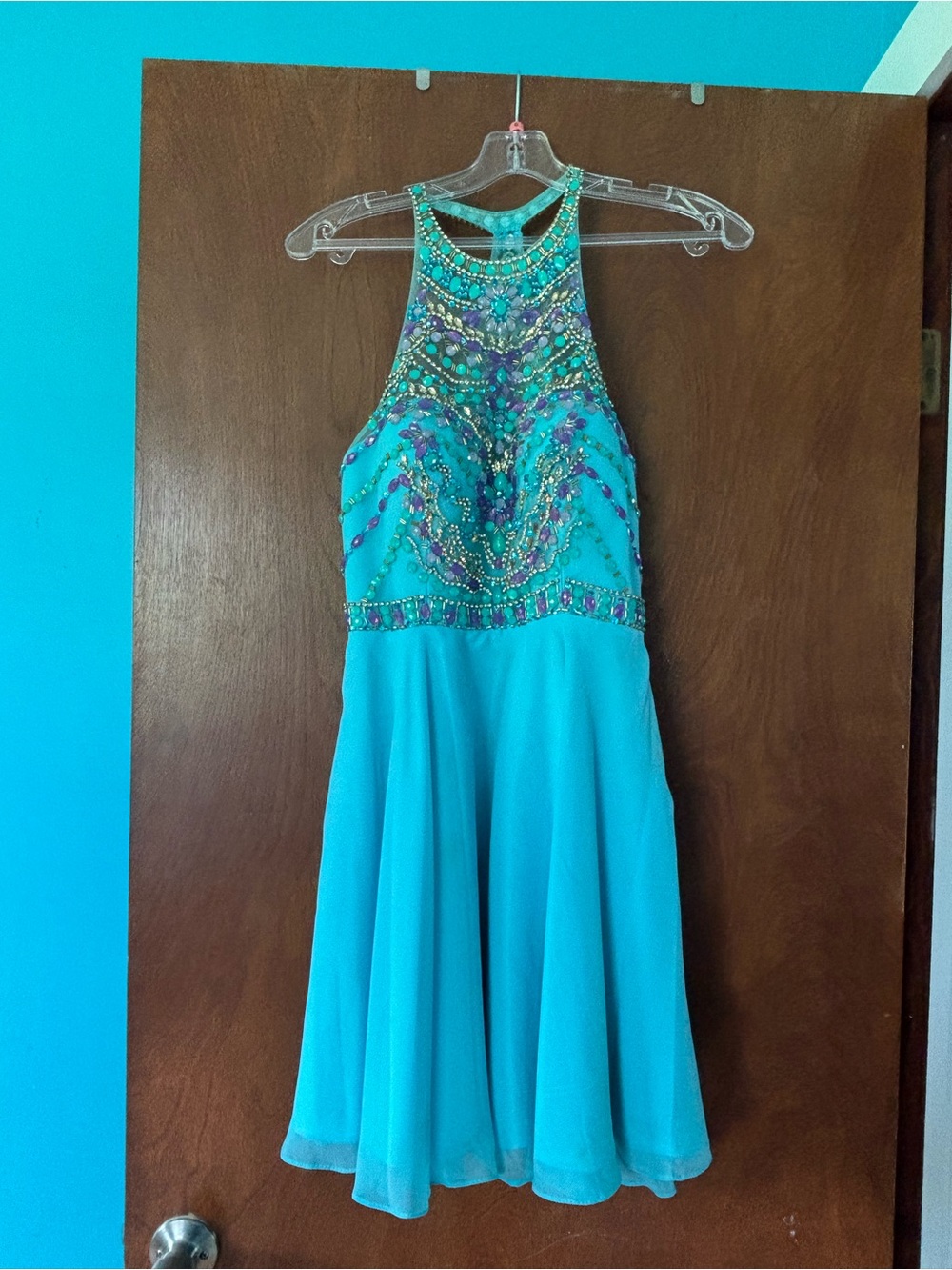 Blue Homecoming/Prom/Dance Dress
